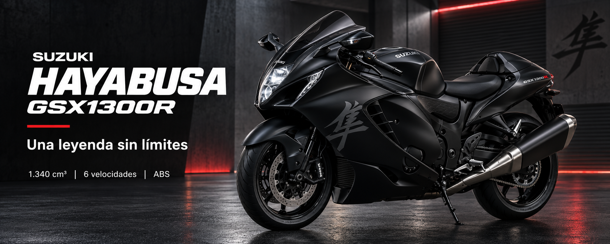 BANNER Suzuki Hayabusa GSX1300R